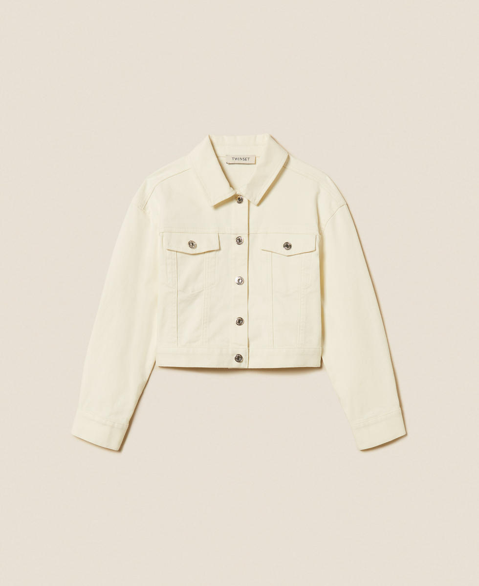 Bull denim jacket with buttons