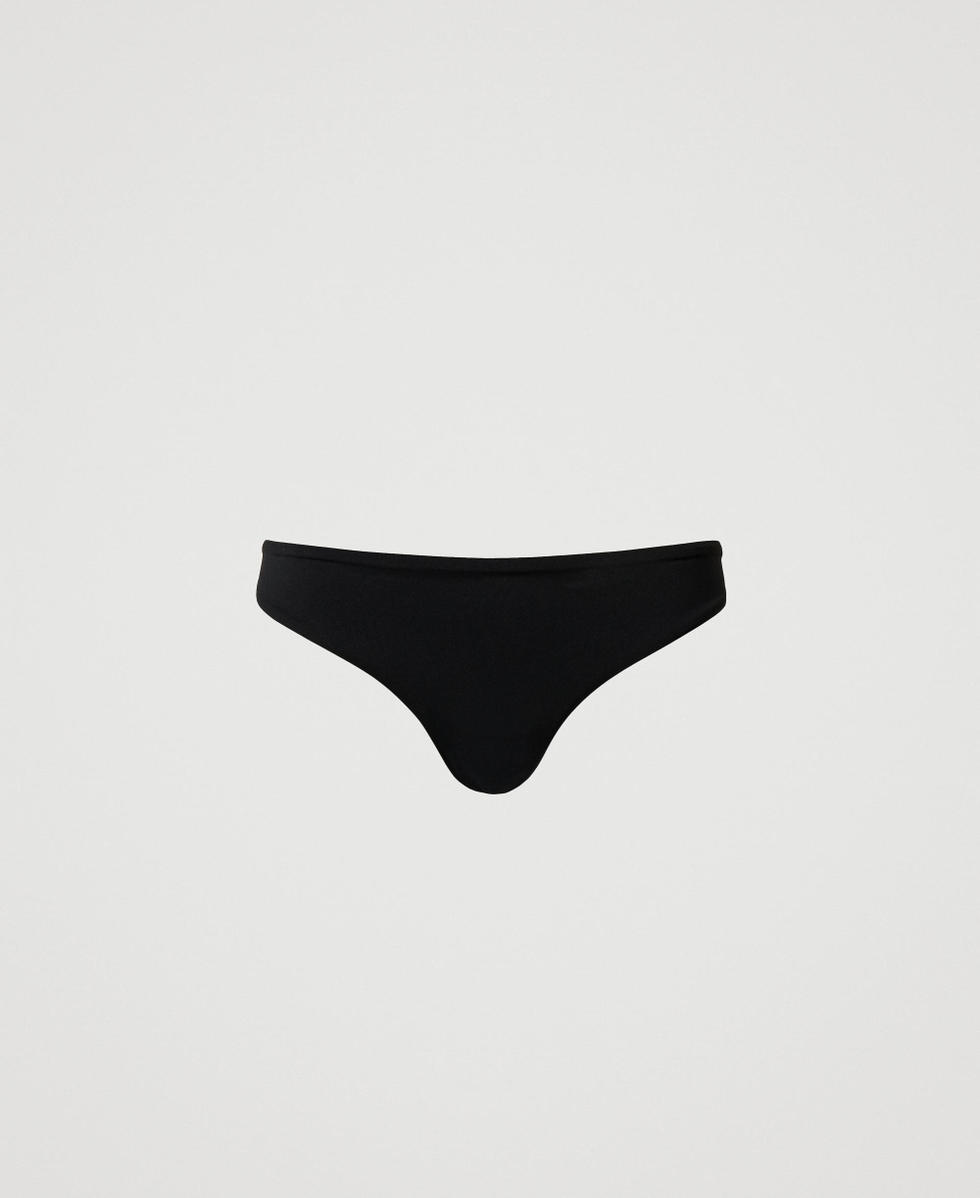 String en charmeuse Noir Femme 242LL6G88_00006_S0