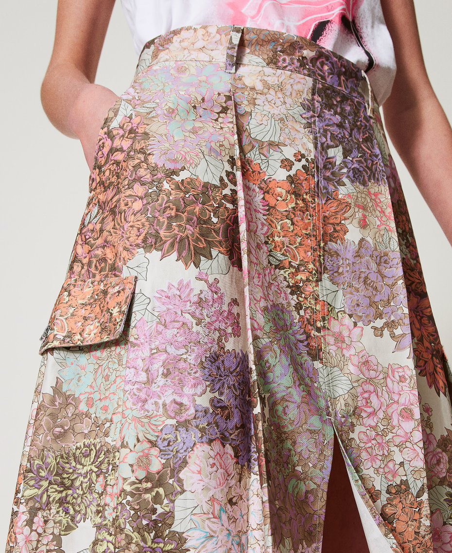 MYFO long floral skirt