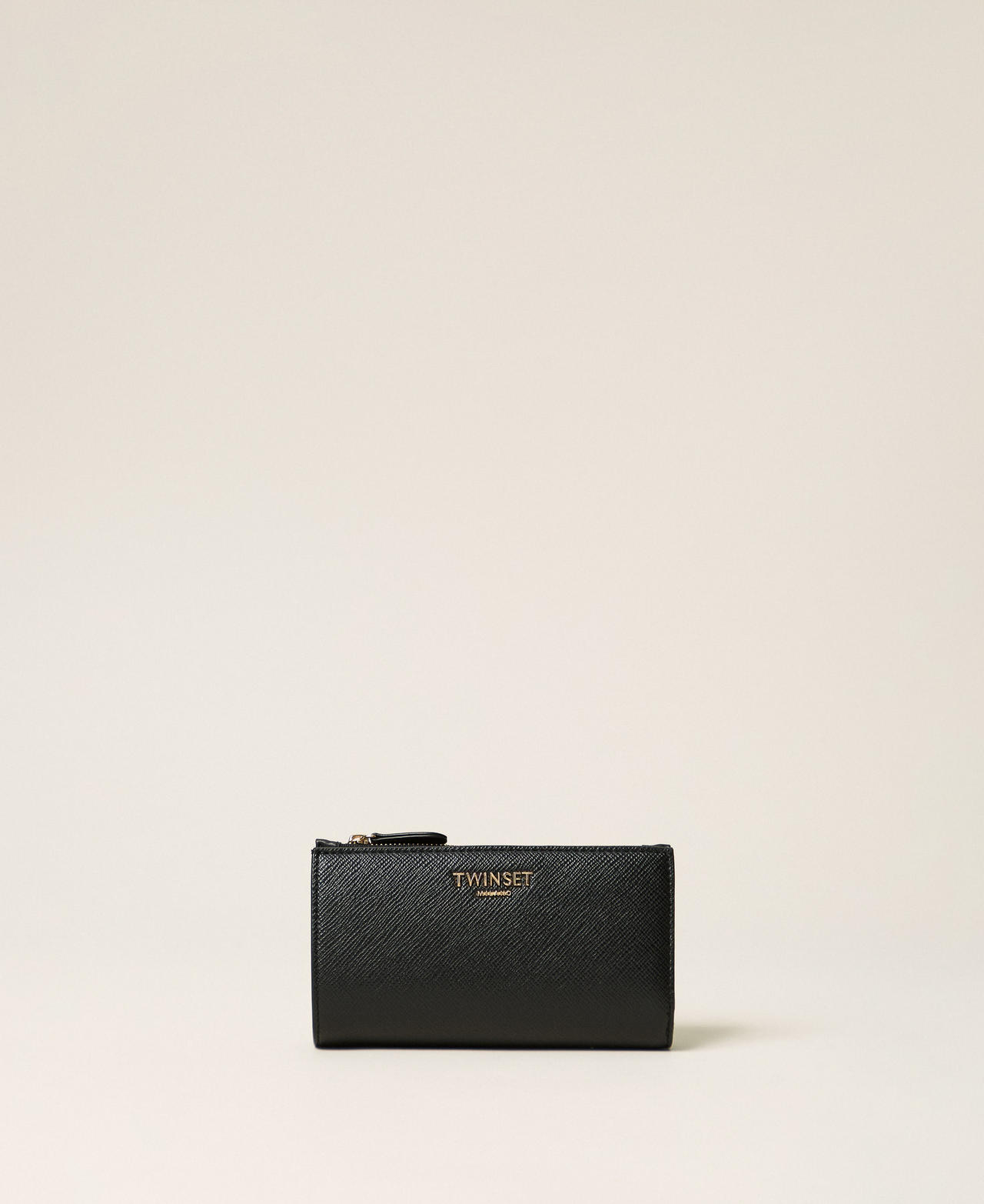 Twinset Black Polyurethane Women's Wallet - Image 2
