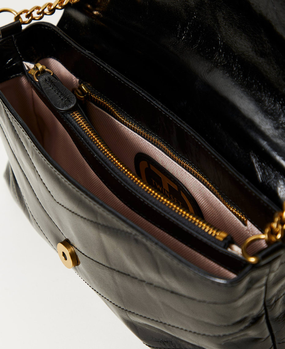 Borsa a tracolla ‘Madison’ in pelle Nero Donna 251TB7451_00006_04