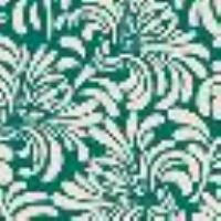 Wattiertes Bandeau-Bikinitop mit botanischem Printmotiv Print Botanical Light Emerald/Vanillewei&szlig; Frau 13469_C