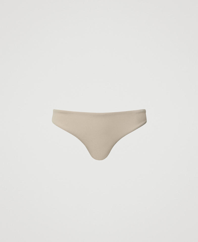 Slip perizoma in charmeuse Wonder Beige Donna 242LL6G88_11044_0S