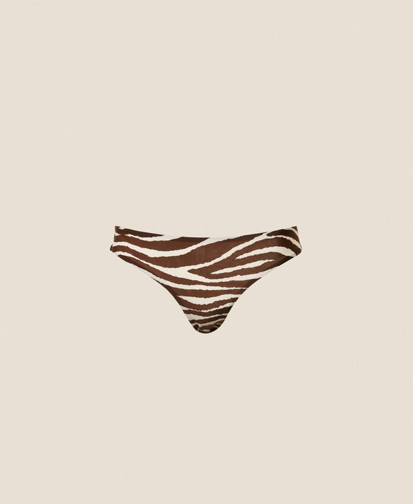 Animal print Brazilian briefs