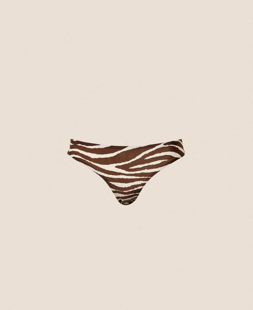 Animal print Brazilian briefs