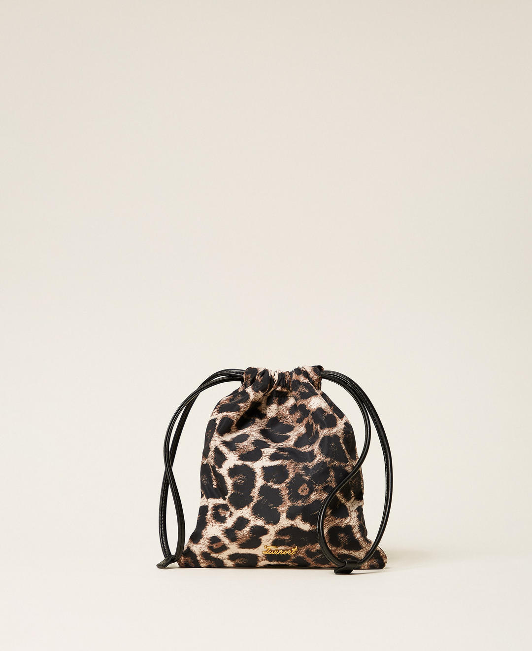 Pochette avec imprimé animalier