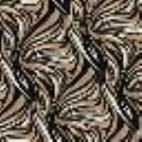 Bandeau bikini top with lurex and print Black Multicolour Zebra Print Woman 13214_C