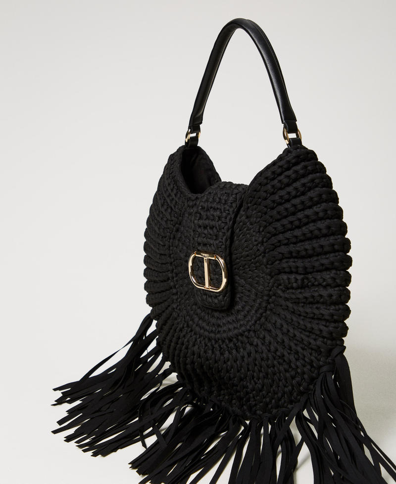 Borsa hobo ‘La Coquillette‘ crochet