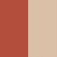 Tote bag avec boucles Bicolore Brique/Beige « Delicate Sand » Femme 13315_C