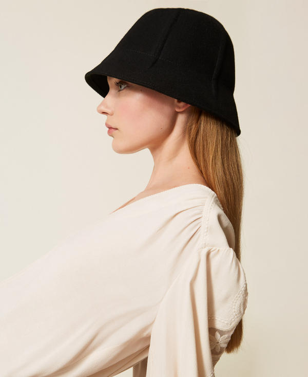 Wool cloth hat