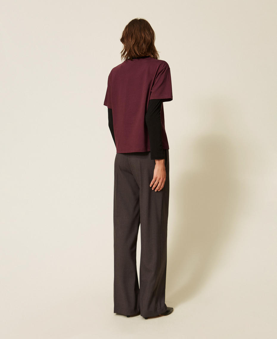 Pantalon palazzo avec poches