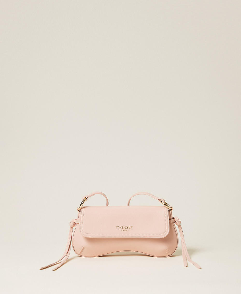 Umhängetasche aus Leder Parisienne Rosa Frau 261TB7111_00714_01