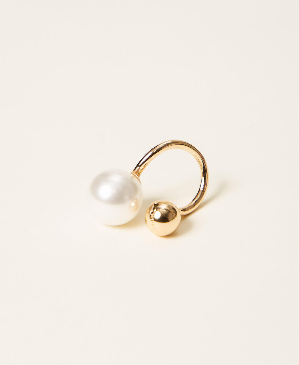 Ring mit Perle New Gold Frau 252TA413A_10630_02