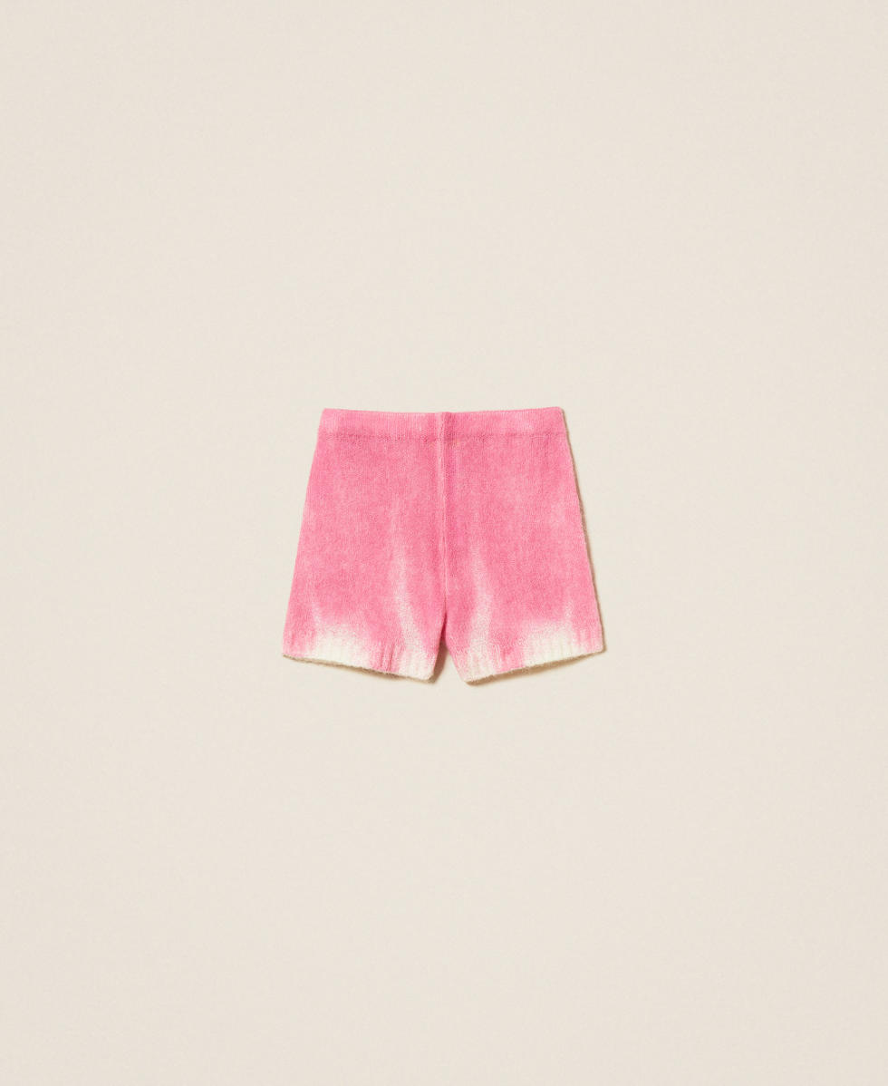 Shorts MYFO in misto lana con stampa