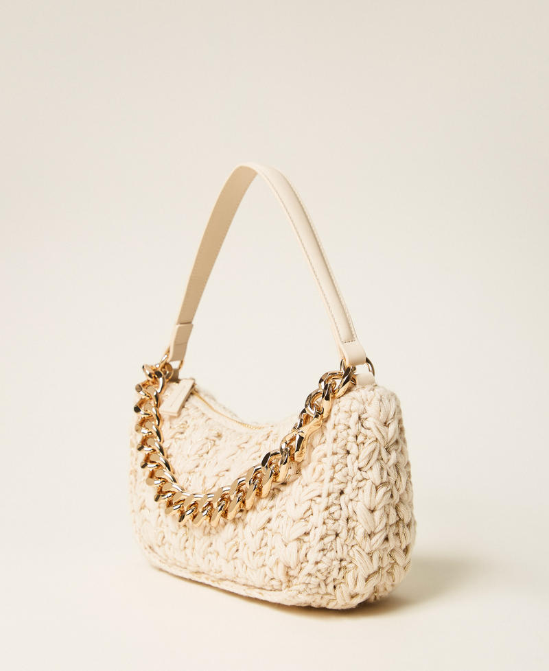 Crochet Liliane bag "Parchment" Beige Woman 262TB7261_07222_02