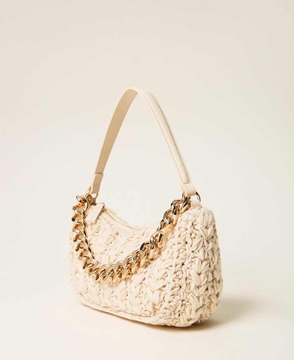 Crochet Liliane bag "Parchment" Beige Woman 262TB7261_07222_02
