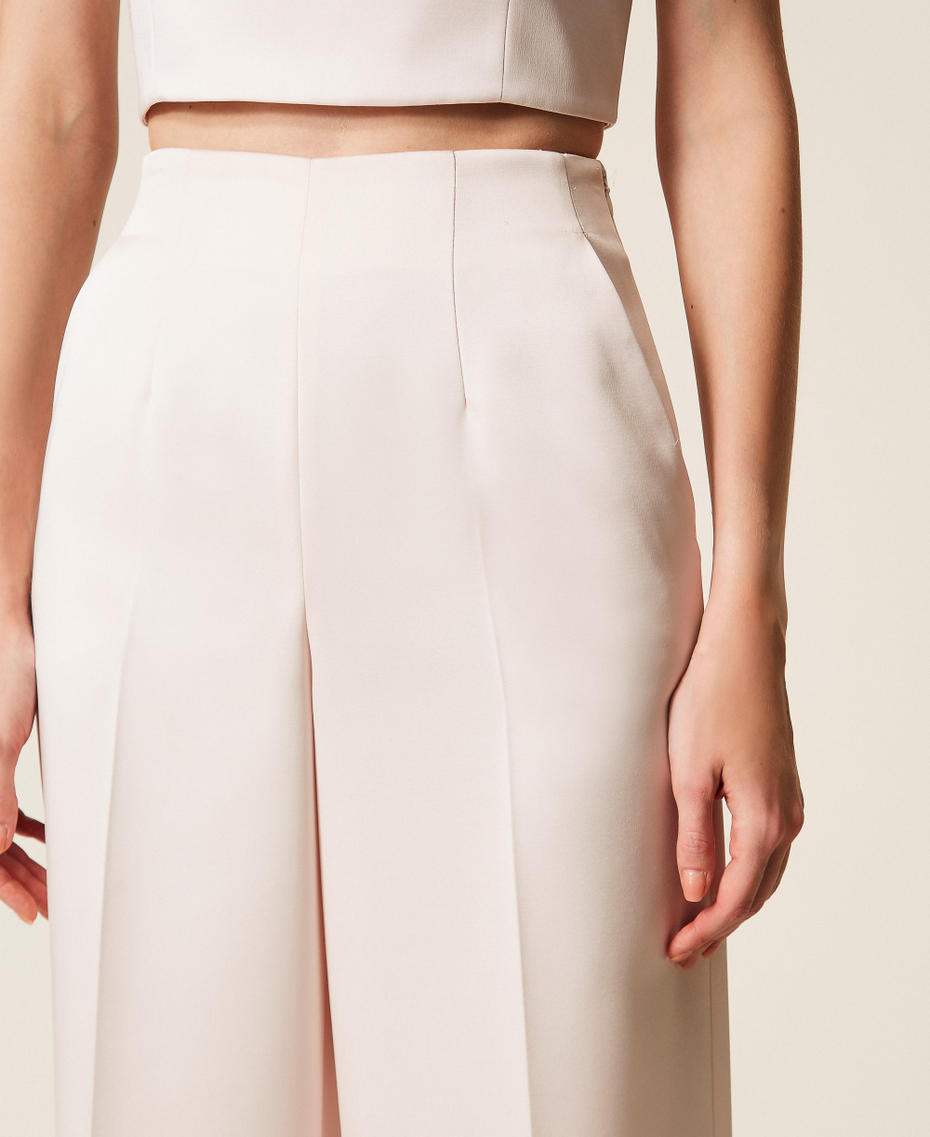 Duchess palazzo trousers Pink Sand Woman 261TP2417_00570_04