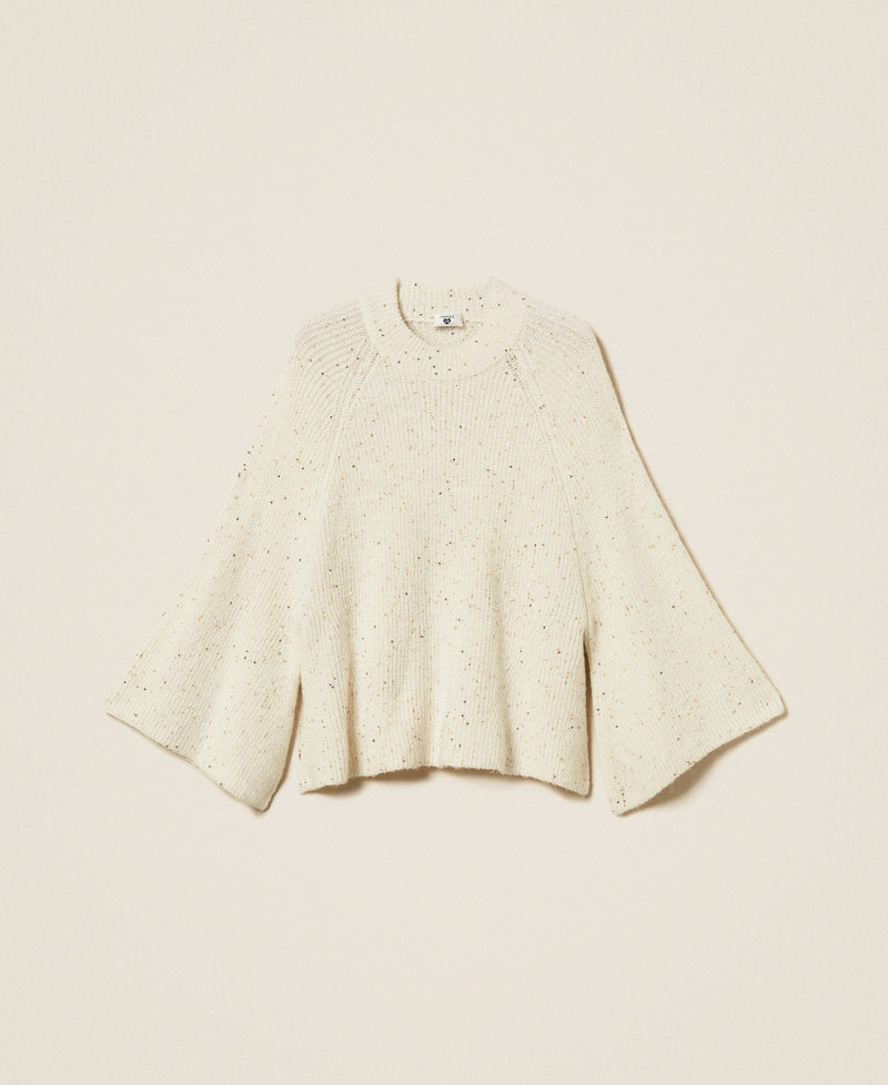 Sequin jumper Off White Woman 252LL3BBB_00526_S0
