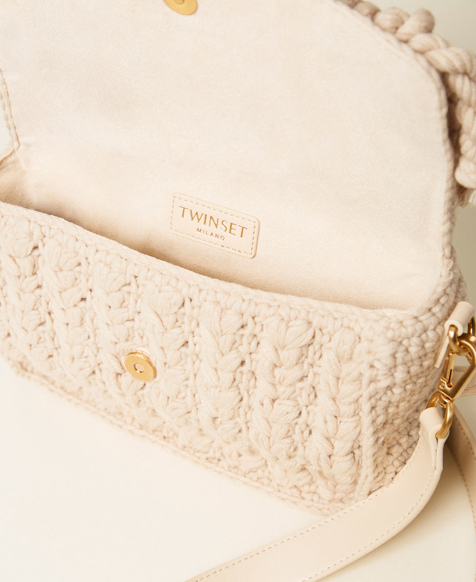 Umhängetasche „Amie“ Feinstrick Light Natural Frau 252TD8190_12227_04