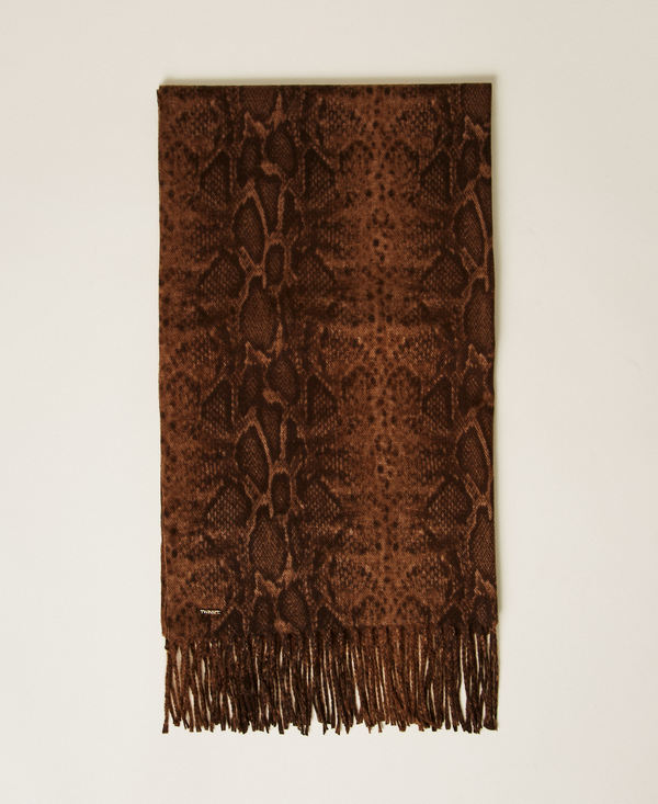 Animal print stole