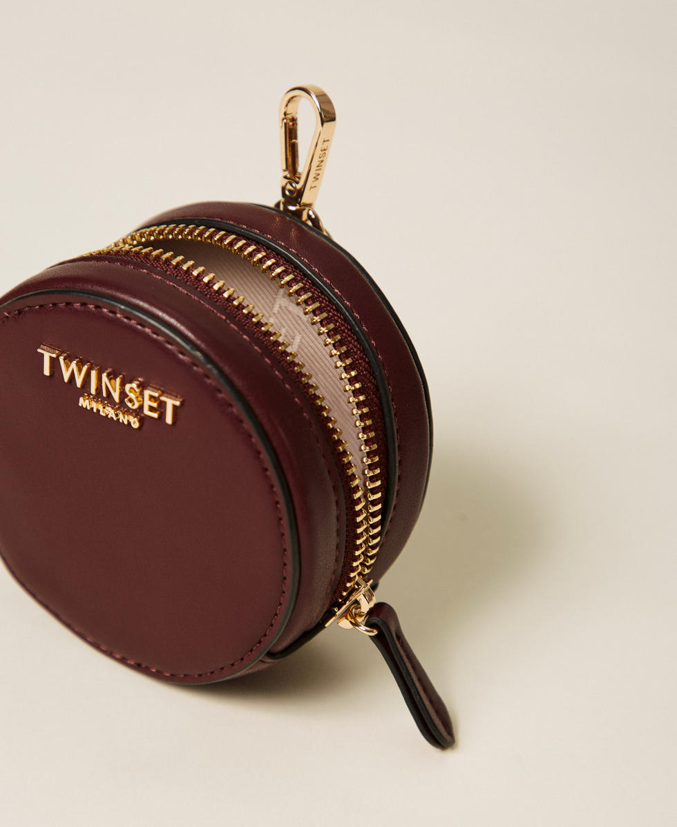 Porte-monnaie avec porte-cl&eacute;s et fermeture &eacute;clair Violet &laquo;&nbsp;Purple Eden&nbsp;&raquo; Femme 252TL8042_12635_03