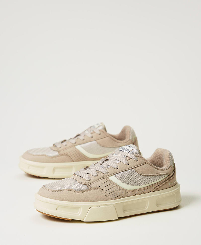 Fessura trainers with inserts Rope Beige Woman 251TCP034_12145_02