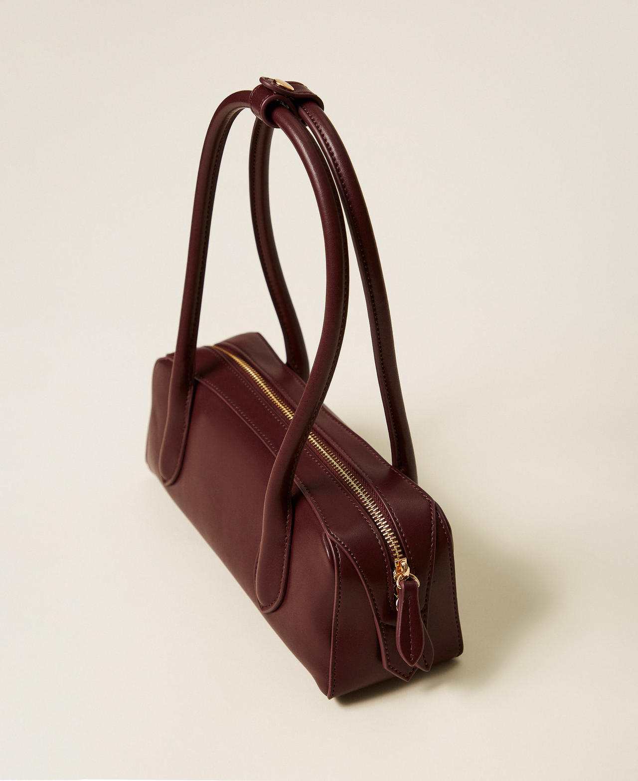 Borsa bauletto con logo Purple Eden Donna 252TD8340_12635_03