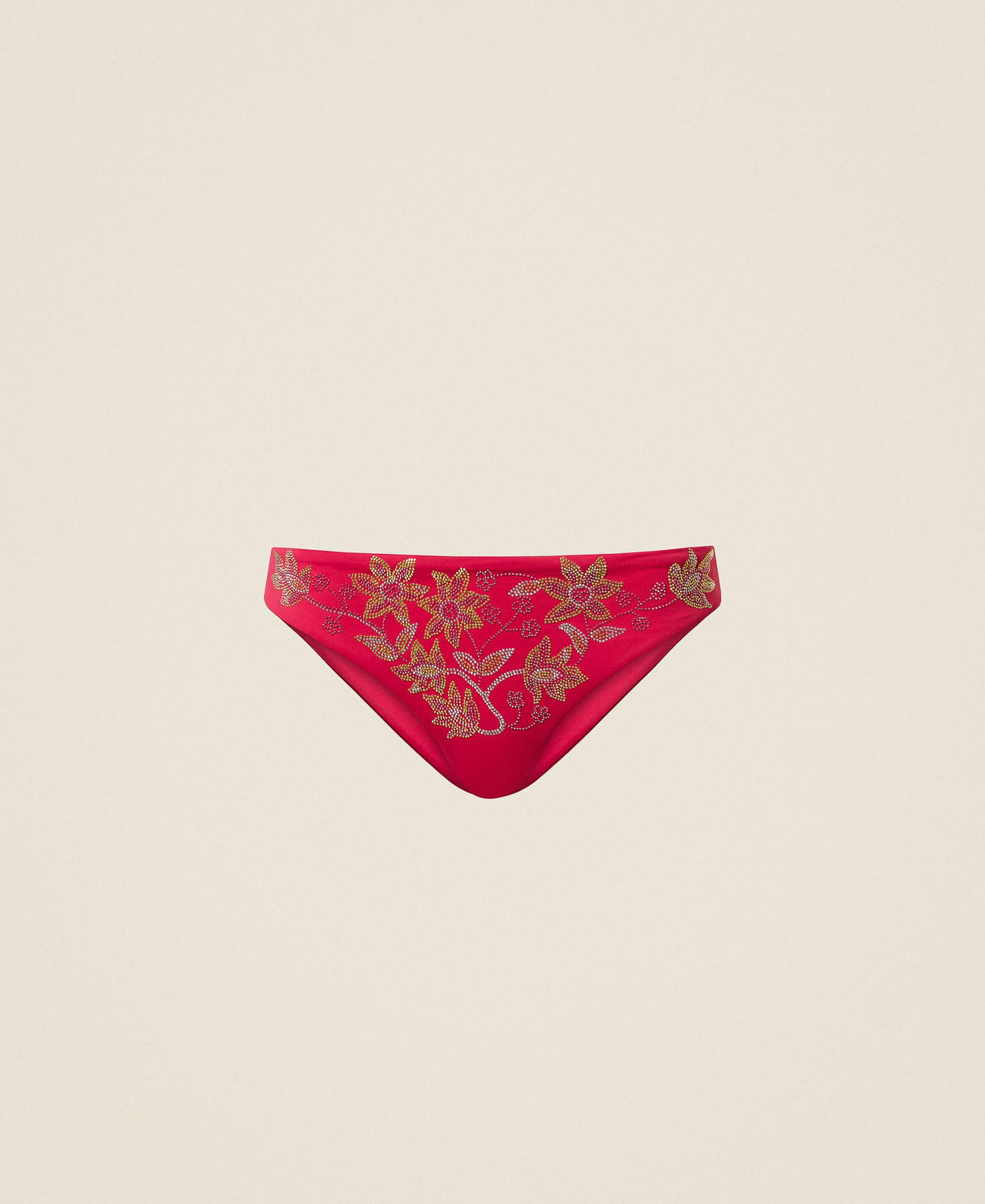Slip brésilien de bain avec cabochons