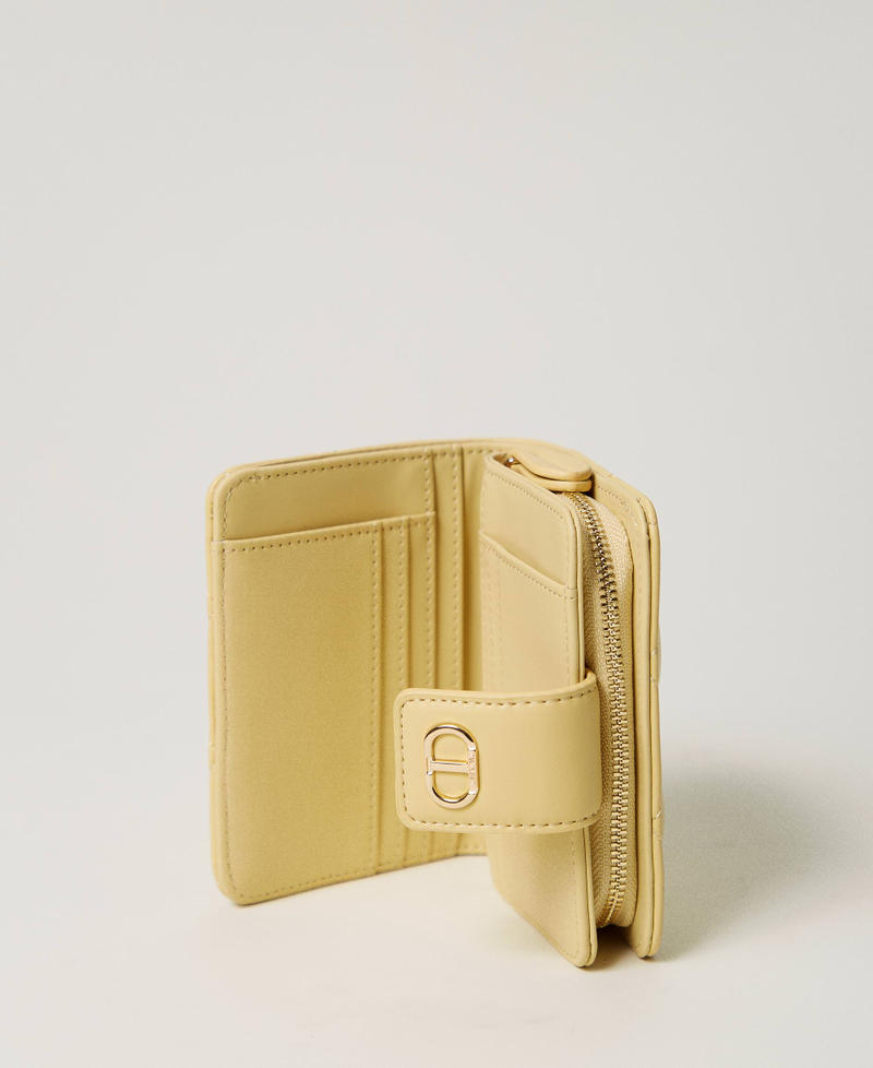 ‘Audrey‘ quilted wallet Pale Yellow Woman 251TB7376_12144_03
