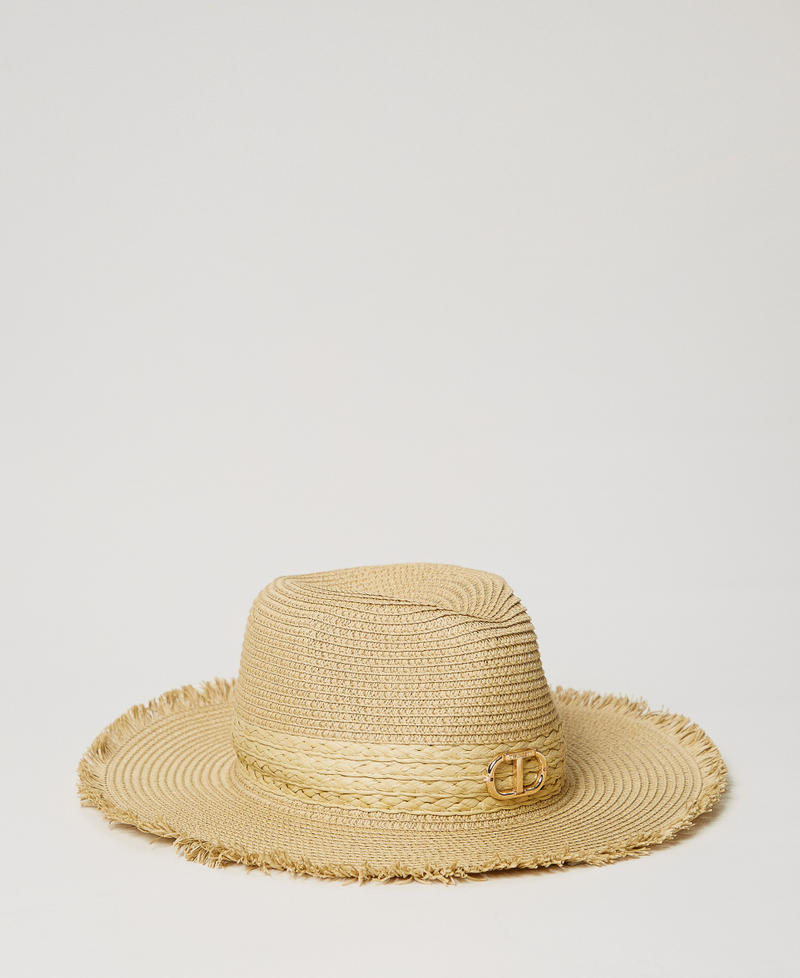 Wide brim frayed hat Straw Girl 251GJ5020_00193_01