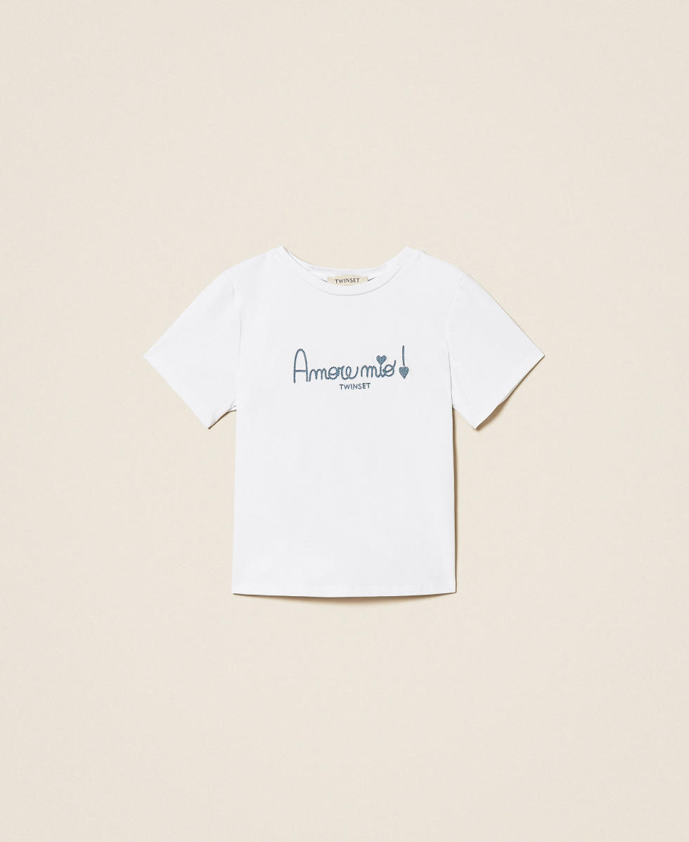Baby-T-Shirt mit Stickerei