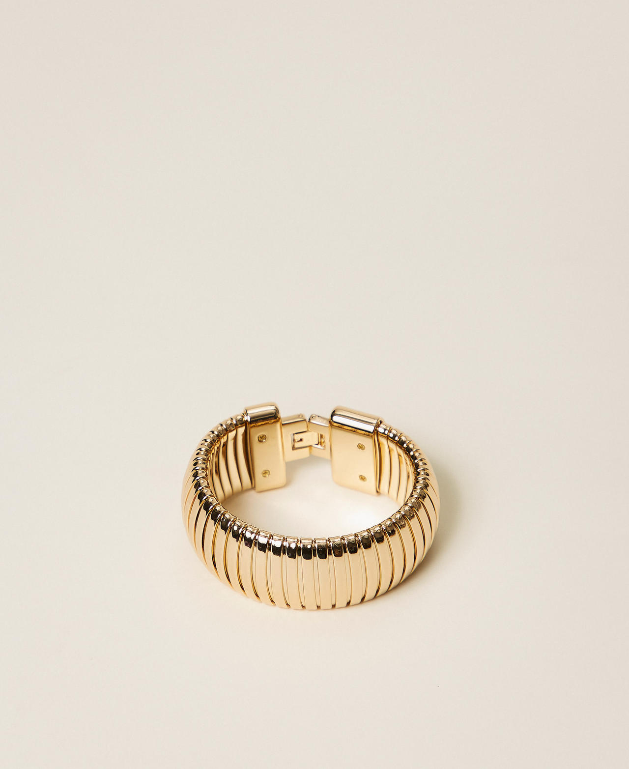 Armband mit Schlangen-Print New Gold Frau 252TO5331_10630_01