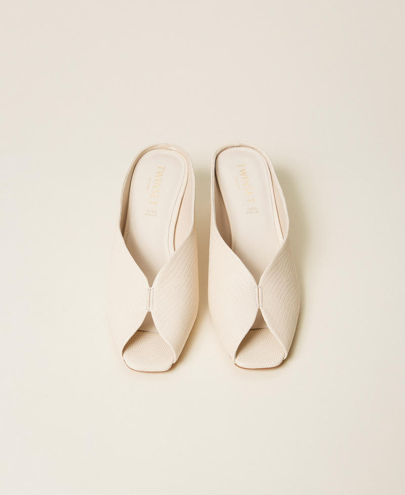 Leather mules Mother of Pearl Tejus Print Woman 261TGT018_13533_04