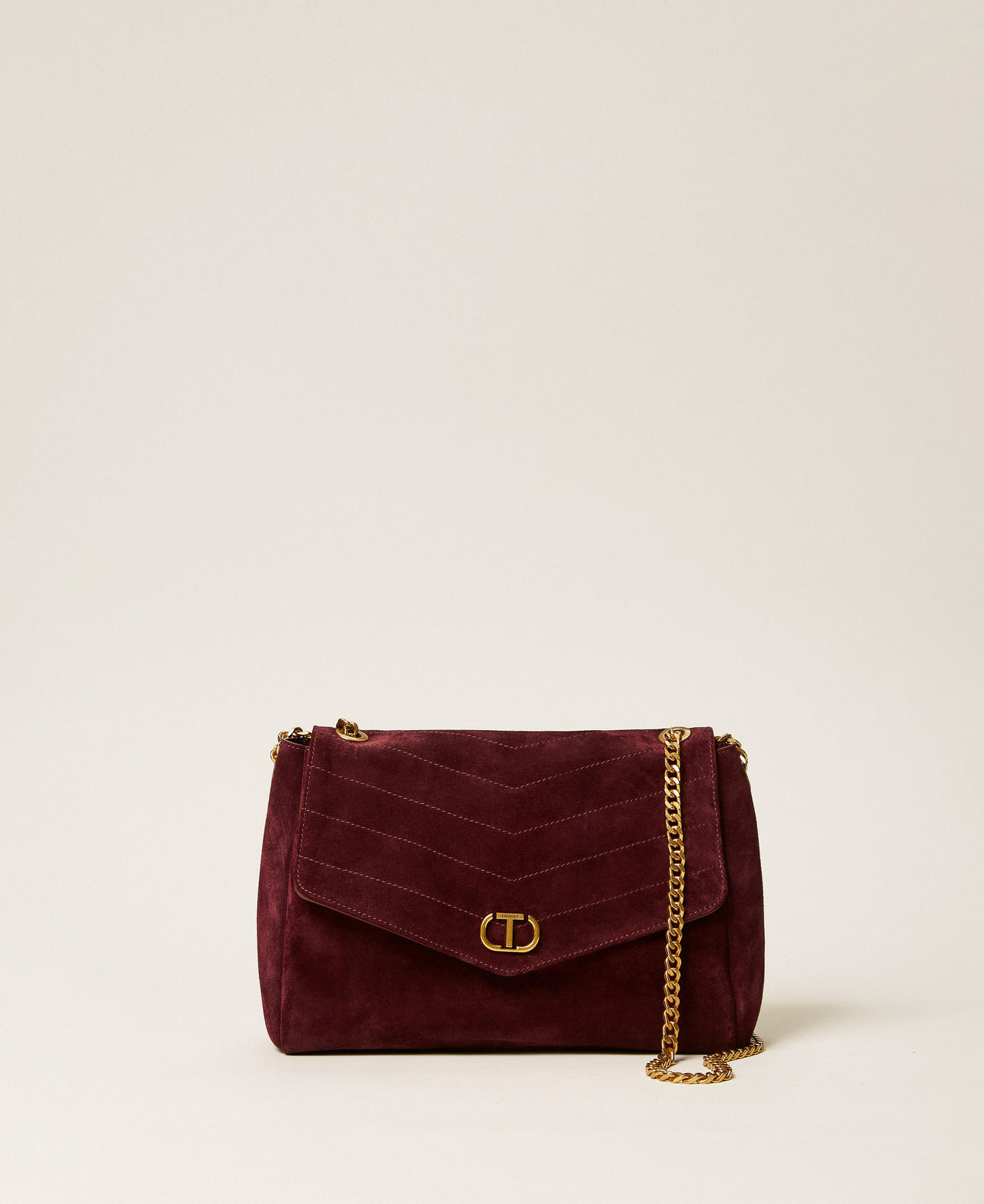 'Dreamy' reversible leather shoulder bag "Wine tasting" Purple Woman 252TB7360_05609_01