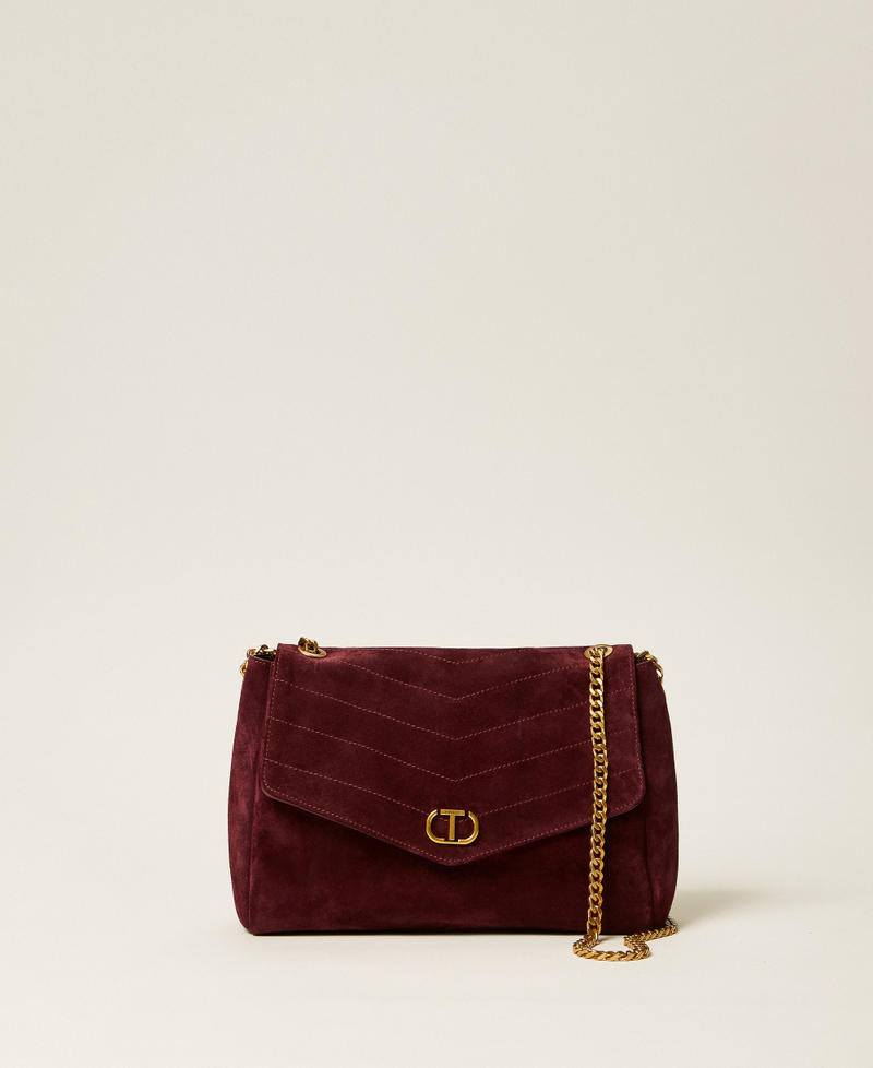 Borsa a tracolla 'Dreamy' in pelle reversibile Viola "Winetasting" Donna 252TB7360_05609_01