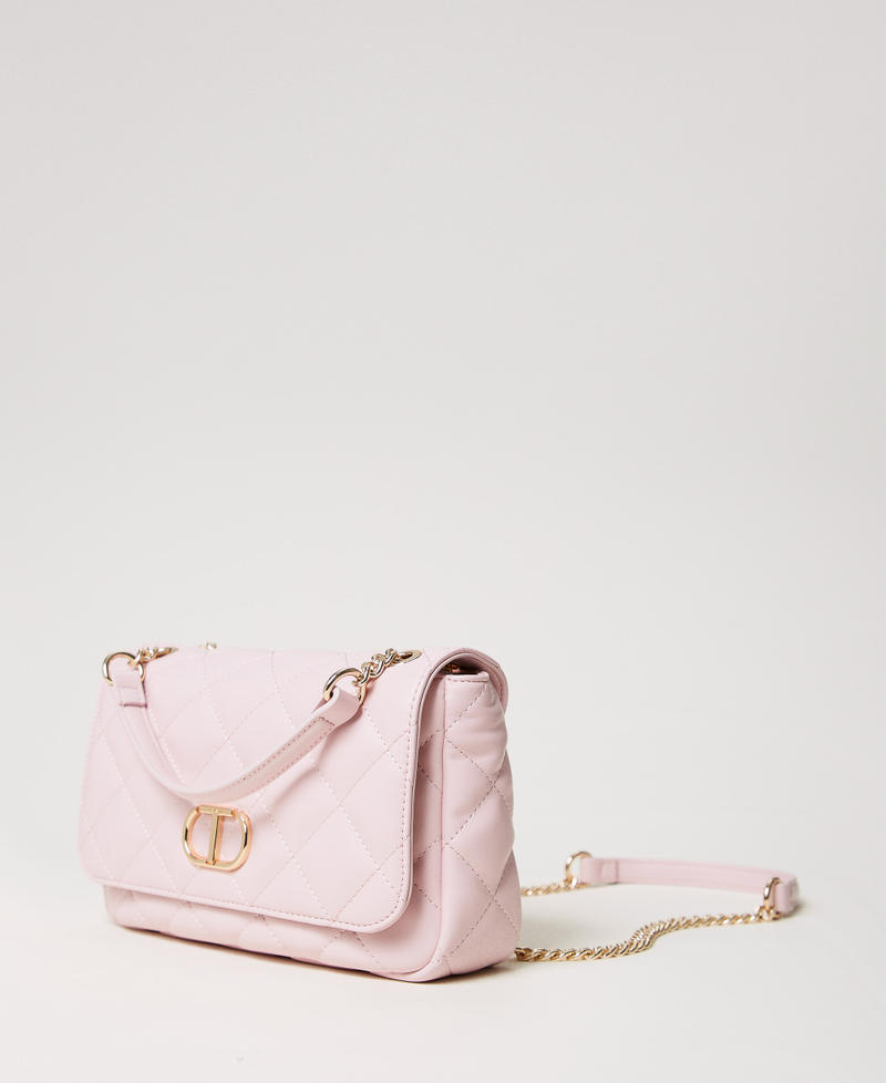 Borsa a tracolla ‘Audrey’ grande trapuntata Rosa Parisienne Donna 251TB7372_00714_02