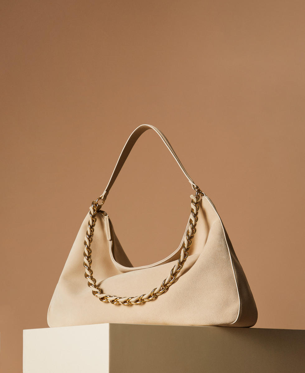 Borsa 'Liliane' grande in suede