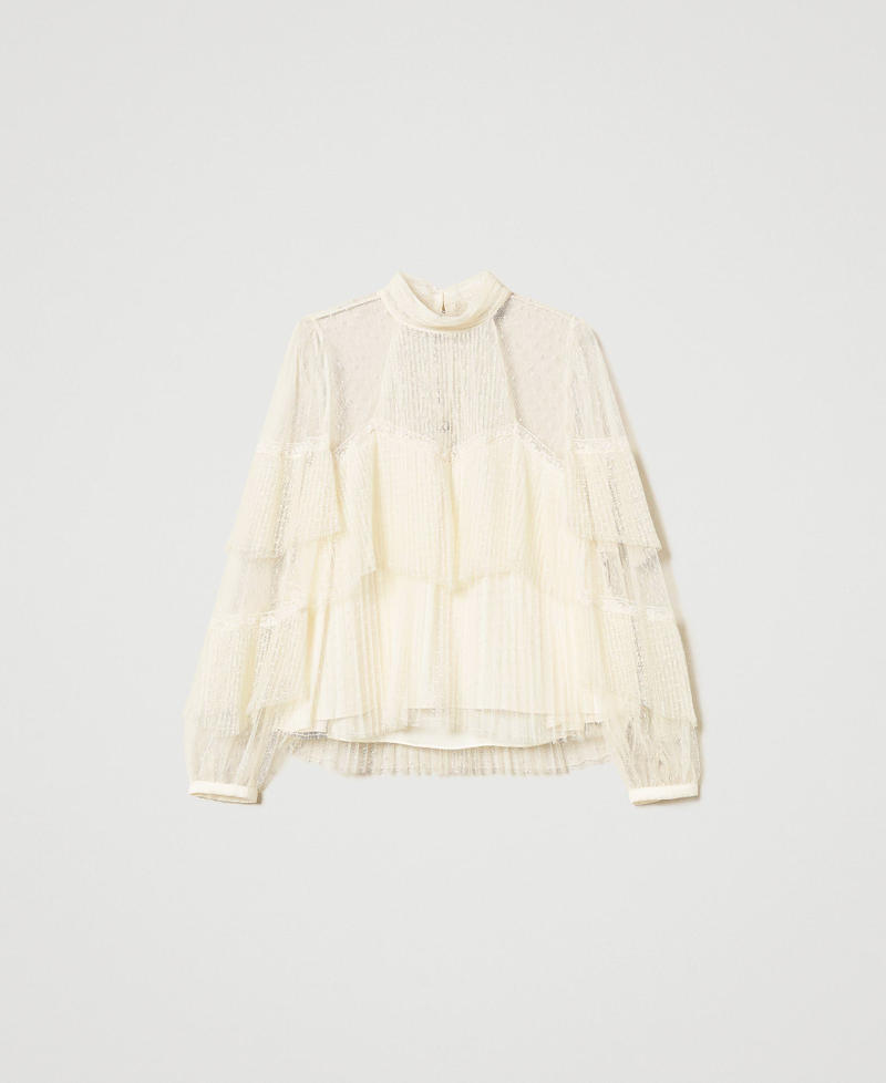 all tulle frill blouse（white） 251TP2513_00282_S0?quality=