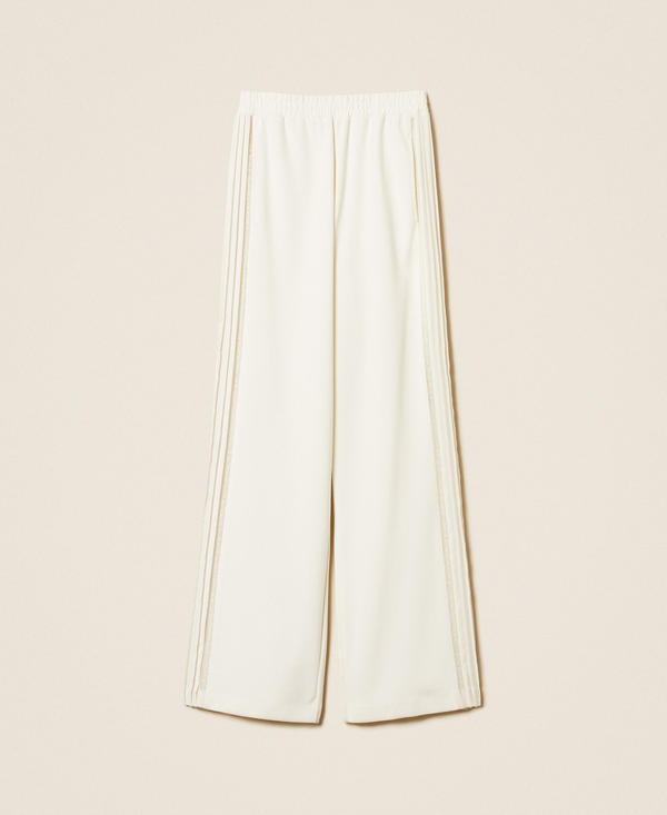 Recycled cr&ecirc;pe de Chine trousers