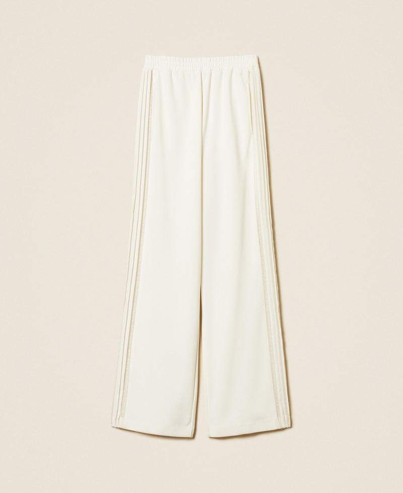 Recycled cr&ecirc;pe de Chine trousers Lily Woman 261TE2050_00381_S0