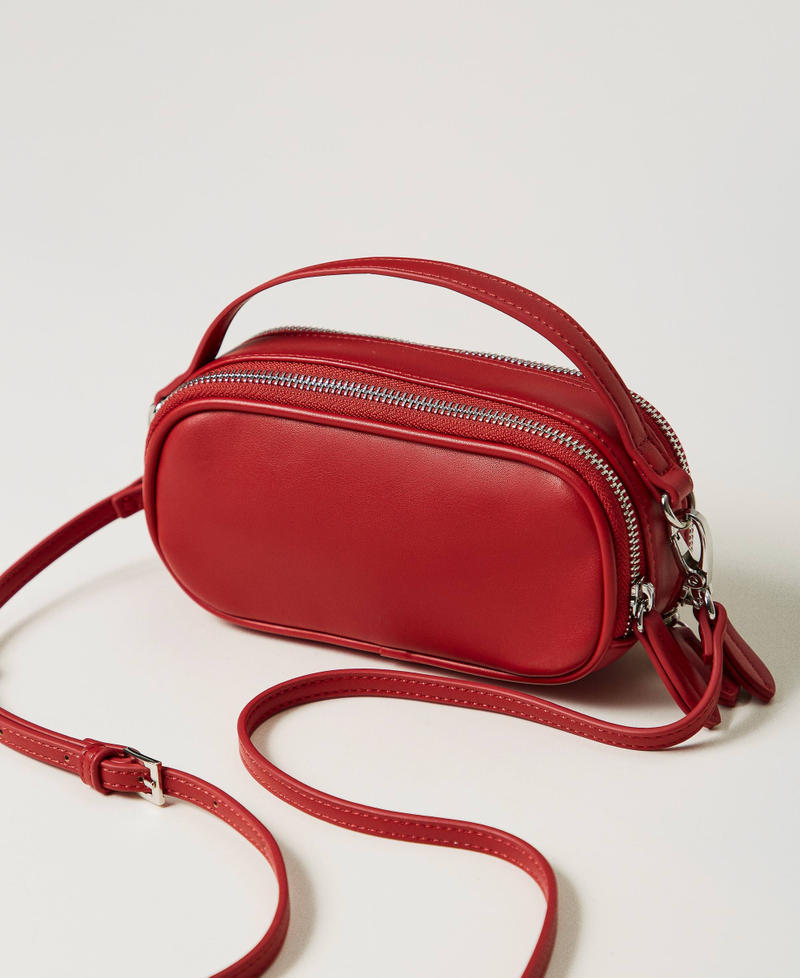 Bolso bandolera mini con logotipo