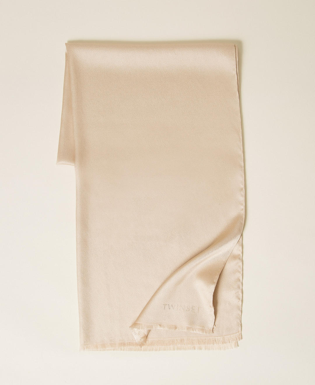 Étole Avec Lurex et Logo Jacquard