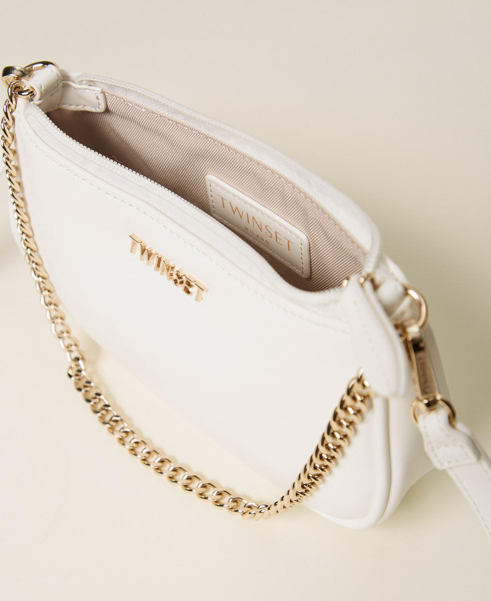 Borsa a tracolla con logo Off White Bambina 261GJ8011_00526_04