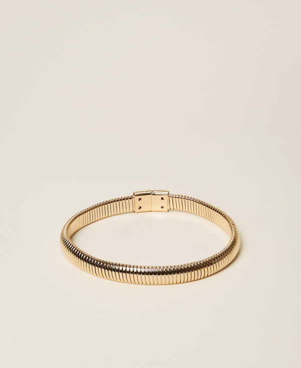 Fessura Snake print choker necklace