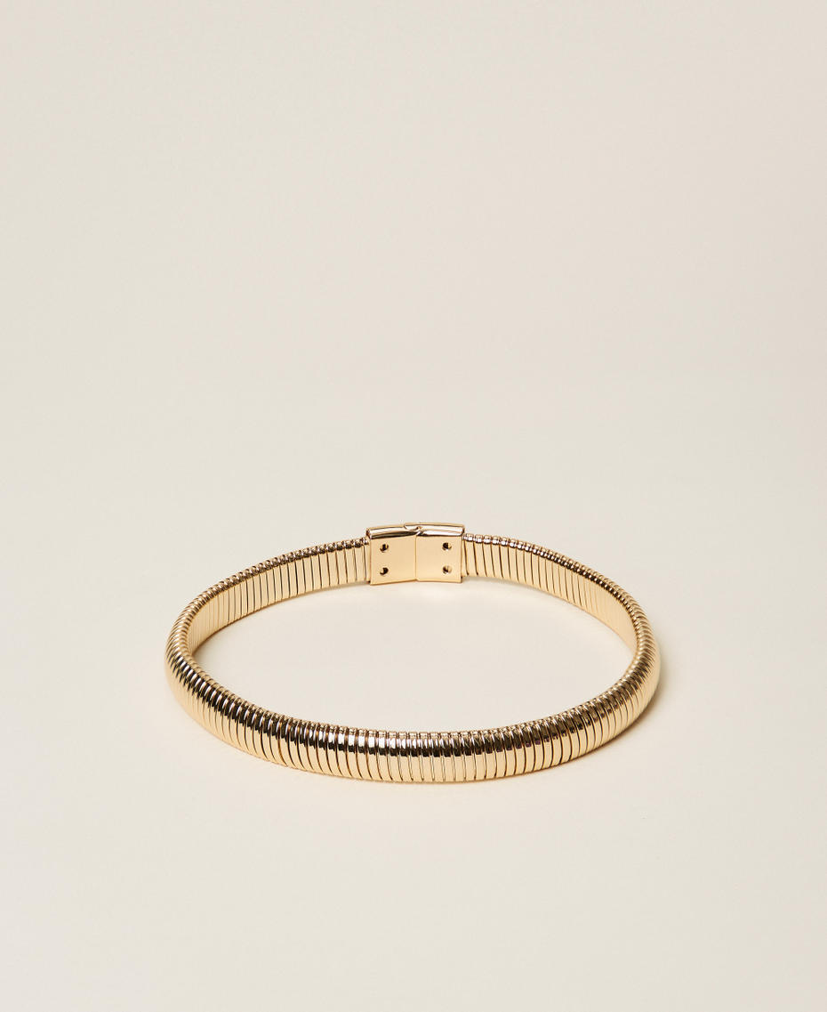 Fessura Snake print choker necklace New Gold Woman 252TO5330_10630_01