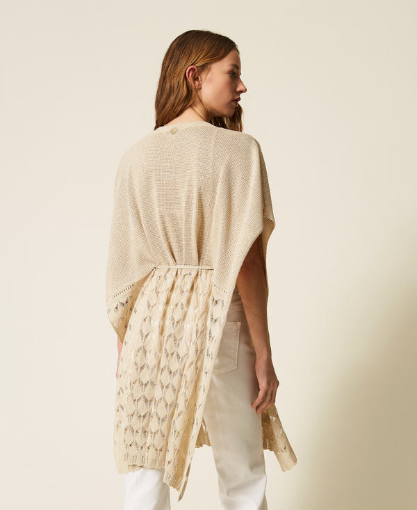 Cappa in maglia crochet