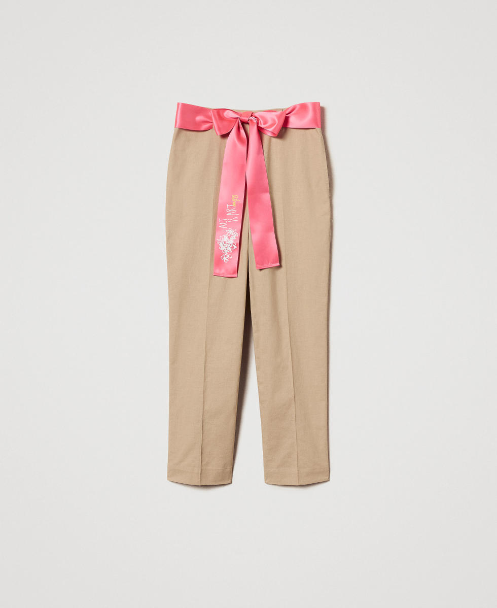 Pantaloni a sigaretta MYFO con cintura