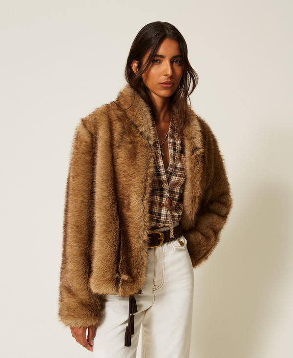 Myfo faux fur jacket