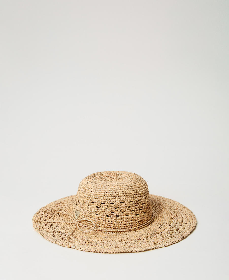 Openwork raffia hat Straw Woman 251LM5BNN_00193_01