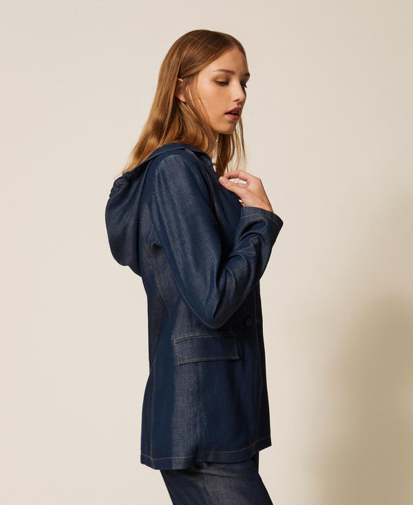 Chambray blazer
